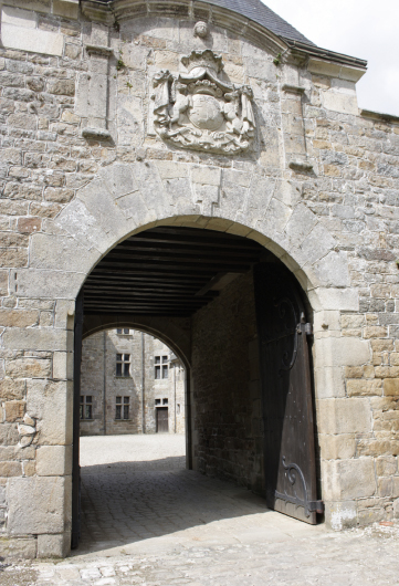 Portail du Château de Rosanbo