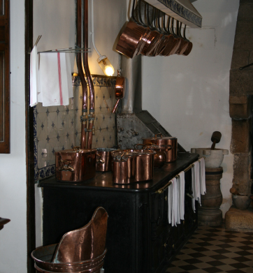 La cuisine du Château de Rosanbo